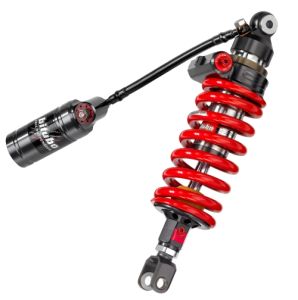 Bitubo Monoshock, 6-way adjust: Hydraulic Preload/Rebound/Dual Compression/Length/  - Red Spring